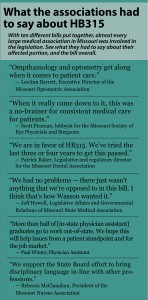 See what the medical associations had to say. (Click to enlarge)