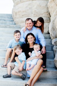 Rob Vescovo and his wife, Amanda with their children, Robert (7) Jillian (4) Nicolas (3) and Peter (11months). (Submitted photo)