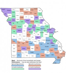 *according to the Missouri Hunger Atlas 2013 (Click to enlarge)