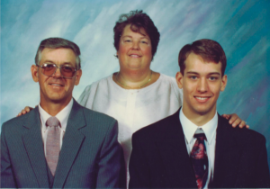 Donna Scheulen, her husband Dan and their son Ben. (Submitted photo)