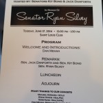 Program for Silvey's Healthcare Luncheon 