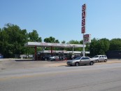 Inner City Oil gas station, where the leak originated.