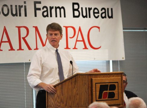 Attorney General Chris Koster made his case to Missouri Farm Bureau members Aug. 5. Hours later, he received the group's endorsement.
