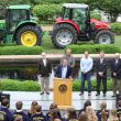 Gov. Eric Greitens and other speakers at biodiesel fund announcement (ALISHA SHURR/THE MISSOURI TIMES).