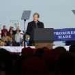 U.S. Sen. Roy Blunt speaks ahead of President Donal Trump's arrival at a campaign rally (ALISHA SHURR/THE MISSOURI TIMES.)