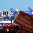 Gov. Mike Parson speaks ahead of President Donal Trump's arrival at a campaign rally (ALISHA SHURR/THE MISSOURI TIMES.)