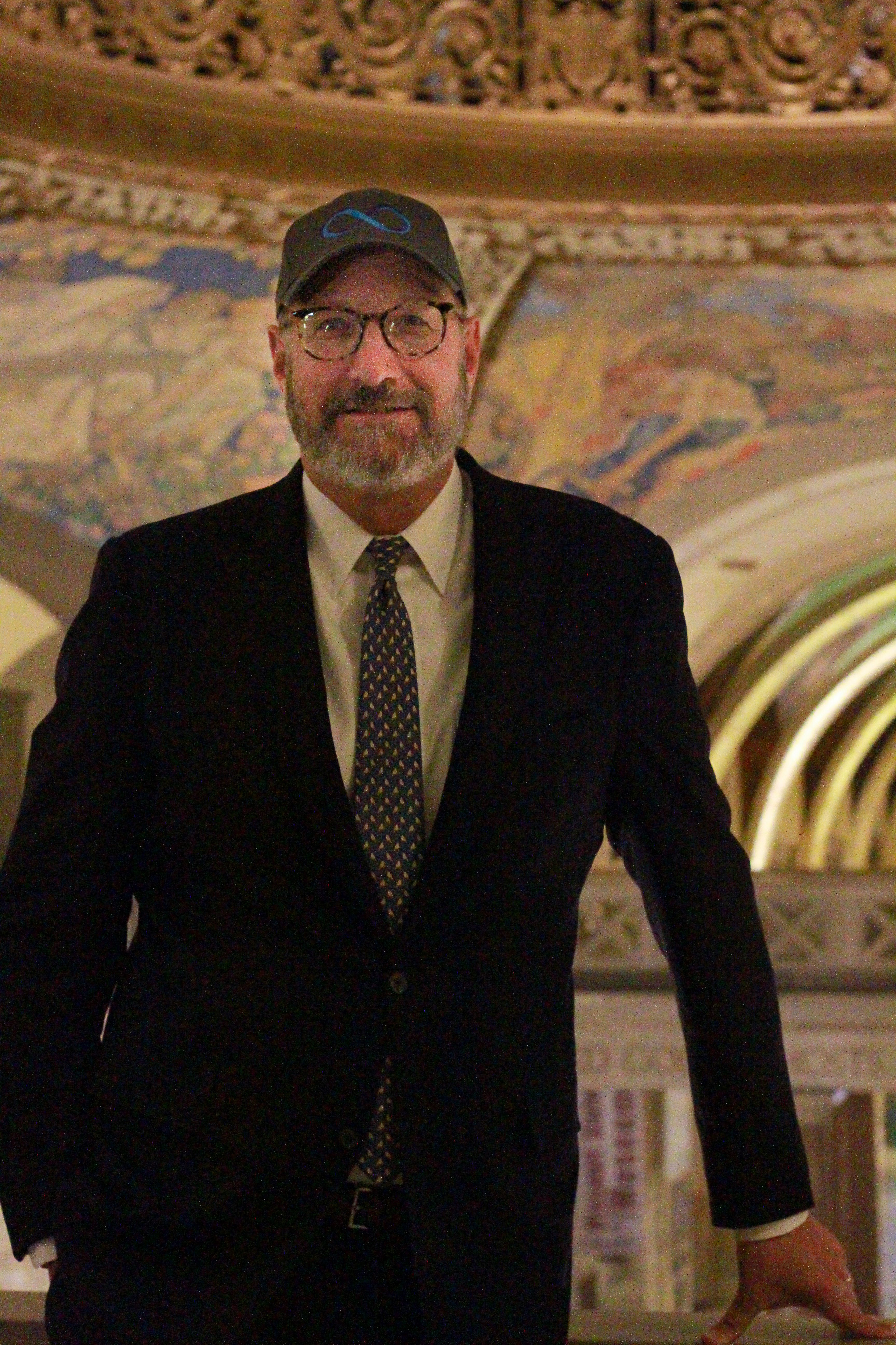 Jay Walder, CEO of Virgin Hyperloop One, visits the Missouri Capitol (ALISHA SHURR/THE MISSOURI TIMES).