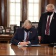 Parson Hegeman supplemental bill signing