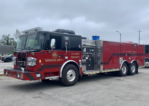 Ameren Missouri, fire truck, St. Louis County Fire Department