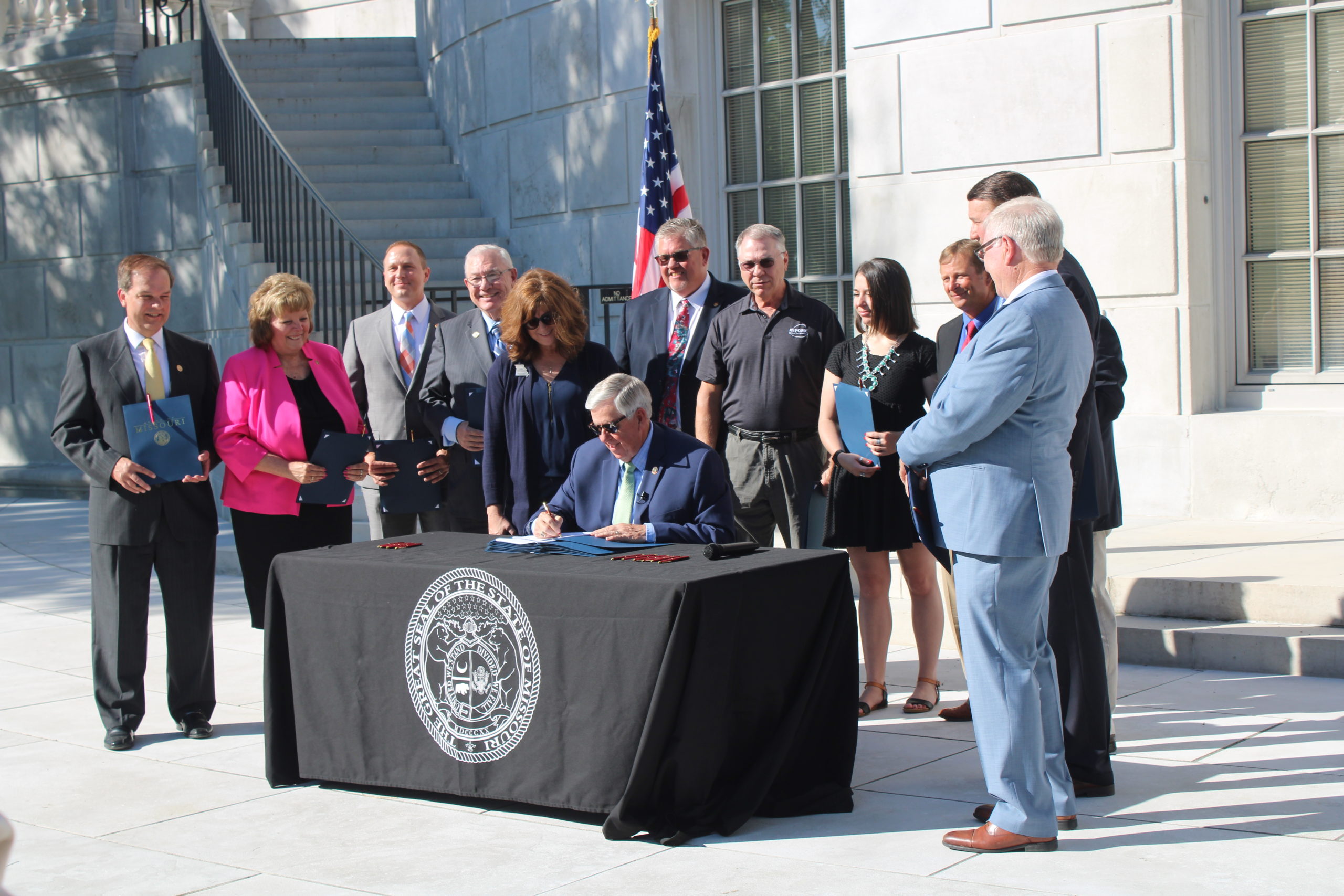 HB 271 signing, Parson
