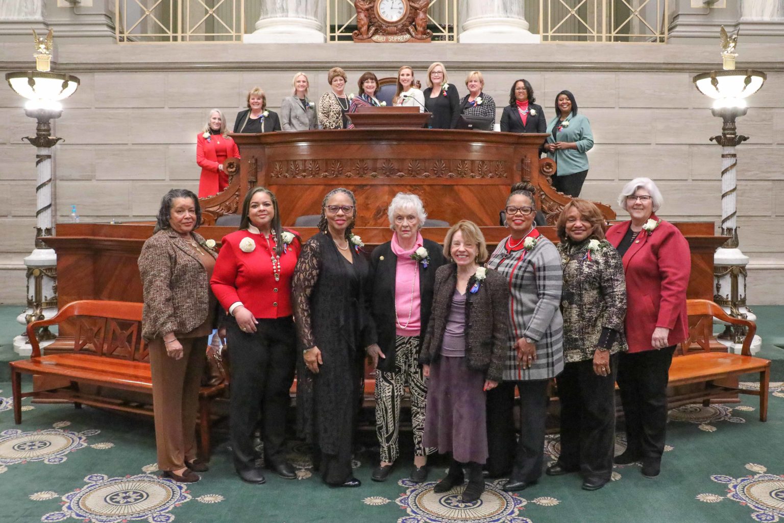 Missouri's female senators, past and present, recognized on first day